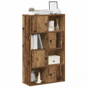 Bookcase Old wood Engineered wood 23.6 x 9.4 x 40 inche...