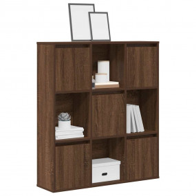 Bookcase Brown oak Engineered wood Medium Bookcase Rect...