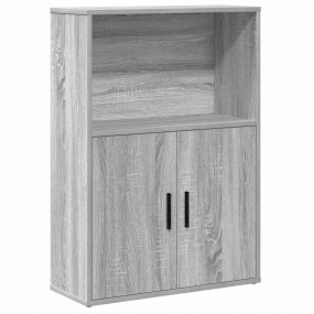 Bookcase Grey Sonoma Engineered wood Medium Bookcase
