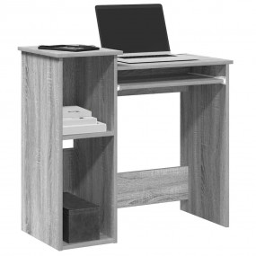 Desk Grey Sonoma Engineered wood Compact Computer Desk