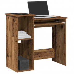 Desk Old Wood Engineered Wood 33.1 x 15.7 x 30.7 in Des...