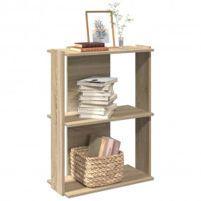 Bookcase Sonoma oak Engineered wood Small Bookcase Rect...