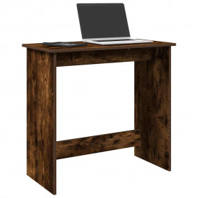 Desk Smoked oak Engineered wood Standard Desk Rectangul...