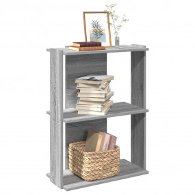 Bookcase Grey Sonoma Engineered Wood Small Bookcase Rec...