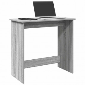 Desk Gray Sonoma Engineered Wood Medium Desk Rectangula...