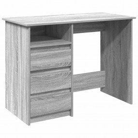 Desk Grey Sonoma Engineered Wood Standard Desk Rectangu...