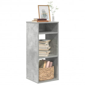 Book Cabinet Concrete grey Engineered wood Tall Book Ca...