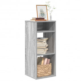 Book Cabinet Grey Sonoma Engineered wood Storage Book C...