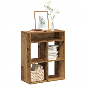 Book Cabinet Old wood Engineered wood Medium Shelving