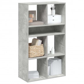 Book Cabinet Concrete Grey Engineered wood Standard Boo...