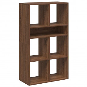 Book Cabinet Brown oak Engineered wood Medium Storage