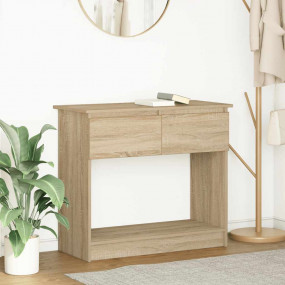 Console Table Sonoma Oak Engineered Wood Standard Conso...