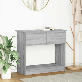 Console Table Grey sonoma Engineered wood Medium Consol...
