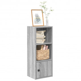 Bookcase Grey sonoma Engineered wood Medium Bookcase