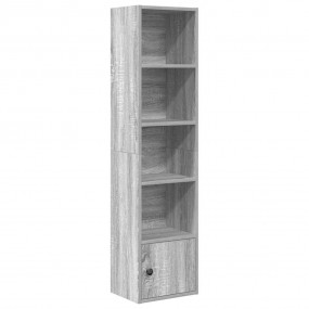 Bookcase Grey Sonoma Engineered Wood Medium Bookcase