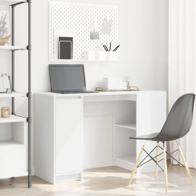 Desk White Engineered wood Medium Desk Rectangular Mode...