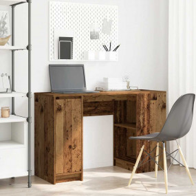 Desk Old wood Engineered wood Standard Writing Desk Rec...