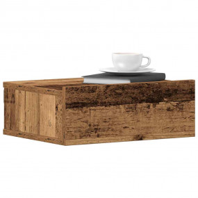 Floating Nightstand Old wood Engineered wood Compact