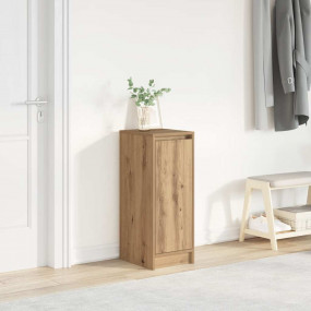 Shoe Cabinet Artisan oak Engineered wood Compact Shoe C...