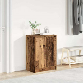 Shoe Cabinet Old wood Engineered wood Medium Shoe Cabin...