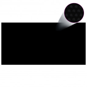 Pool Cover Black Thick PE film with air chambers 32.8 x...