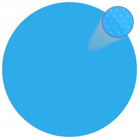 Pool Cover Blue Thick PE film with air chambers, PVC
