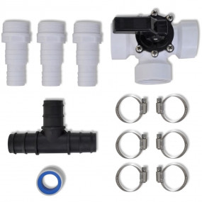 Swimming Pool Accessory White Plastic Standard