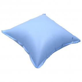 Pool Pillow Set of 4 Blue PVC Medium Portable Pool Pill...
