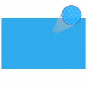 Pool Cover Blue Thick PE film with air chambers 197 x 1...