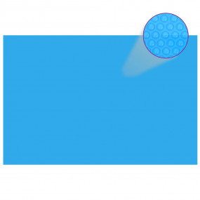 Pool Cover Blue Thick PE film with air chambers 236.2 x...