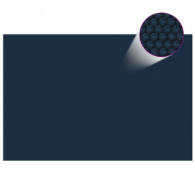 Pool Cover Black and blue Thick PE film with air chambe...