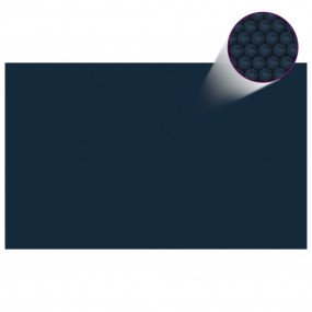 Pool Cover Black and Blue Thick PE film with air chambe...