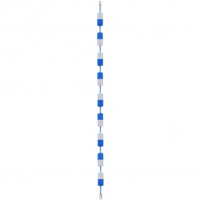 Swimming Pool Safety Divider Rope Blue and white ABS pl...