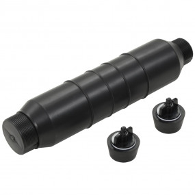 Winter Gizzmo Bottle Black HDPE (High-density polyethyl...