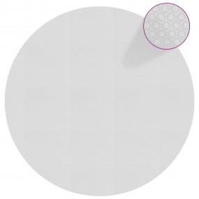 Pool Cover Grey Polyethylene 179.1 in in diameter Pool ...