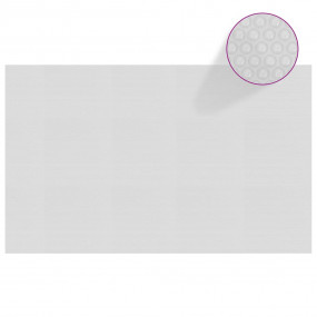 Pool Cover Grey Thick PE film with air chambers 102.4 x...