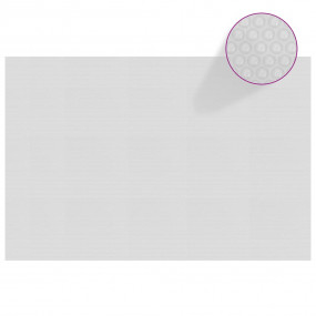 Pool Cover Gray Thick PE film with air chambers 118.1 x...