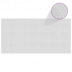 Pool Cover Gray PE film with air chambers 216.1 x 107.9...