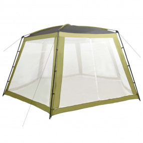 Pool Tent Green Polyester with PA coating, Steel 259.8 ...