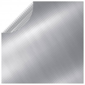 Pool Cover Silver Polyethylene Diameter: 118.1 in