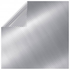Pool Cover Silver Polyethylene 236.2x118.1 in Durable