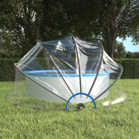 Pool Dome Transparent PVC and fiberglass Large Collapsi...