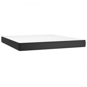 Pocket Spring Bed Mattress Black 76"x79.9"x7.9" King Fa...