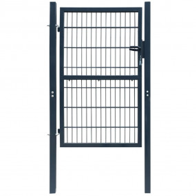2D Fence Gate (Single) Anthracite Gray 41.7"x74.8"