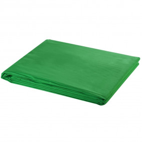 Backdrop Cotton without Stand Green 16 x 10 feet Chroma...