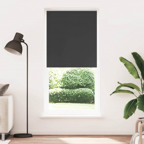 Roller blind Blackout 31.5"x90.6" Black