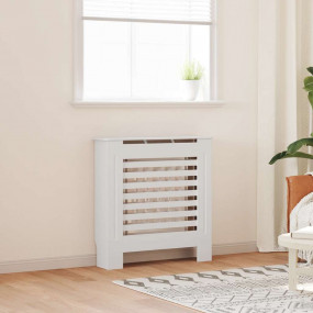 MDF Radiator Cover White 30.7"