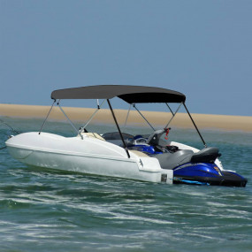 4 Bow Bimini Top Anthracite 95.7"x(90.6"-96.1")x53.9"