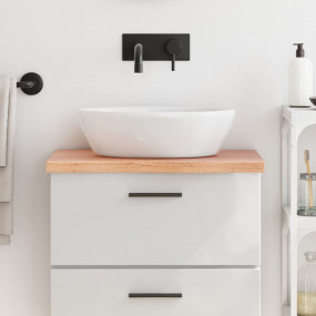 Bathroom Countertop Light Brown 23.6"x15.7"x(0.8"-1.6")...