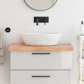 Bathroom Countertop Light Brown 31.5"x23.6"x(0.8"-2.4")...